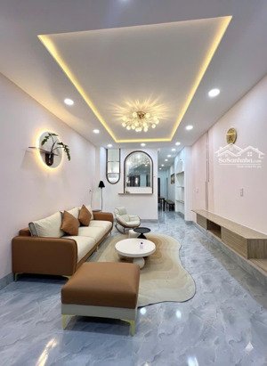 nhà mới đ. dương văn dương q. tân phú - 4/8x18 76m2 (nở hậu chữ l) - 4pn 5wc - 100m ra mặt tiền