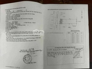 bán đất hẻm xe hơi vị trí đẹp 203/ đường lê đình cẩn gần chợ, dt 4,55x17,5m, hướng tây