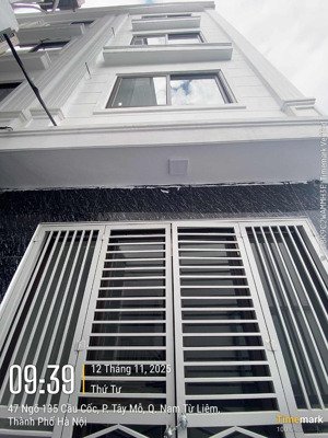 bàn nhà tây mỗ, nhà mới tinh, ô tô đỗ cổng, sổ vuông vức, dt 32m2 giá chỉ hơn 6 tỷ