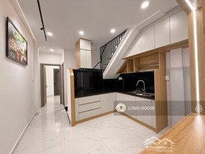 nhà mới 50m2, ngang gần 4m sổ vuông a4, gần hẻm oto nơ trang long