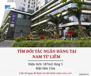 cho thuê mặt bằng tầng 1 187m² tố hữu, hà đông