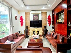 tòa 9 tầng lô góc mặt phố trần tử bình, cầu giấy, 98m2, mt 5.5m, full nội thất, dt 2.5 tỷ/năm