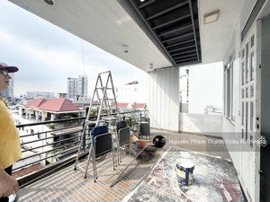 chính chủ cho thuê toà nhà mặt tiền đường tân cảng 1 trệt 4 lầu bự ngay gần metro tân cảng cầu sg