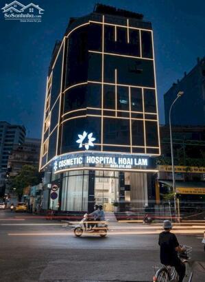 Tòa Nhà Góc 2 mặt tiền 72D Trần Quốc Toản - Pasteur, P. Võ Thị Sáu, Quận 3 DT 8,5m x 15,8m (nở hậu 10,5m) Kết cấu: Hầm + 6 Tầng Giá bán: 140 tỷ