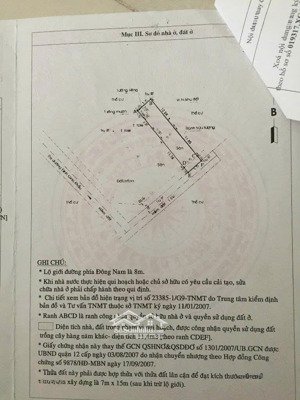 cần bán gấp đất thạnh lộc 19, dt 6 x 22 (cn 137m), hẻm 6m, ngay chân cầu vượt ngã tư ga 6 tỷ 8