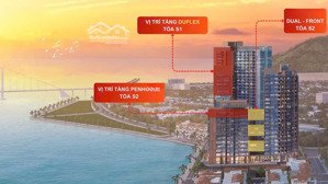 siêu phẩm giới hạn duplex & penthouse view pháo hoa, sông hàn, giá gốc chủ đầu tư. sổ đỏ lâu dài