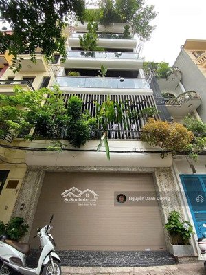bán gấp nguyễn đình hoàn - 56m2 x 6t x mt 5m - thang máy - kinh doanh - gara ô tô - 20,5 tỷ - sổ đỏ