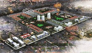 6.5 tỷ, 150m, mặt sân bóng view cực đẹp, kđt chi đông, mê linh, đg 11.5m, sổ đỏ sang tên.