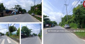 nhà mặt tiền dự phóng 30m mai bá hương, 172m² dài 50m, gần vành đai 3, kcn lê minh xuân, tl 6,6 tỷ