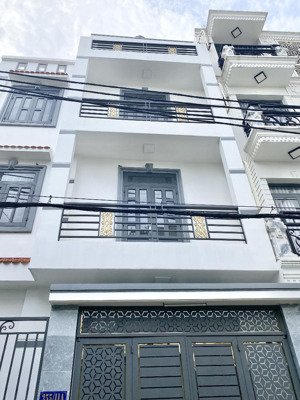 kdc tri thức, nhà 4 tầng, mã lò, 5pn, 61m2, hẻm 6m thông, chỉ 6.x tỷ