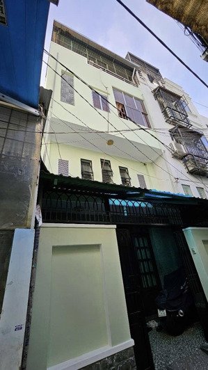 nhà hẻm 572/ âu cơ p10 tân bình, 5x11m, 2 lầu st, 4pn 3wc , giá 12tr