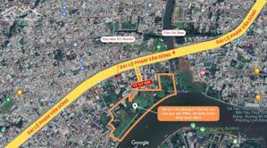 BÁN 448M2 VÀ 978M2 ĐẤT ĐƯỜNG PHẠM VĂN ĐỒNG, HIỆP BÌNH CHÁNH, THỦ ĐỨC. GIÁ 40 TRIỆU/M2