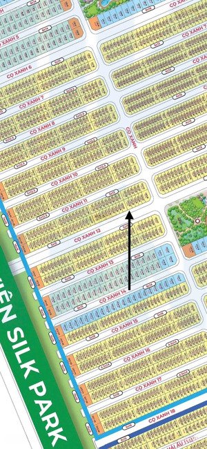 bán liền kề cọ xanh 105m2 giá 14,7 tỷ trục đường thông 20m, cx12 đông nam, sẵn sổ ngay công viên