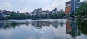 bán nhà đường 3 ô tô tránh, mặt hồ đầm tròn, phố đội cấn, ba đình, hà nội, dt 100m2, 2 tầng, 37 tỷ