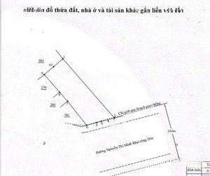 mặt tiền nguyễn thị minh khai nha trang - ngang 10,5m - 60 tỷ