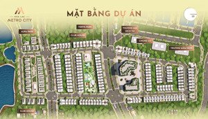 bán bt hòa lạc metro city, 25,8 tỷ, 280m2, 6pn, 8wc, pháp lý đầy đủ, tại thạch thất, hà nội
