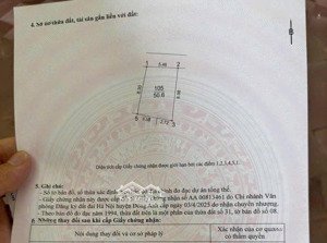 bán lô đẹp 50m du nội mai lâm | đông anh ,chuẩn để xây nhà ở!