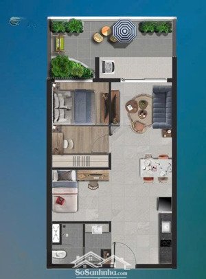 căn hoa hậu sân vườn tháp orion giá tốt nhất view đẹp nhìn trọn nội khu