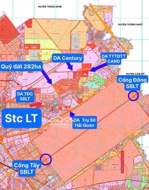 đất nền sân bay quốc tế long thành ngân hàng cho vay 70% , chỉ cần thanh toán 30% 639 triệu