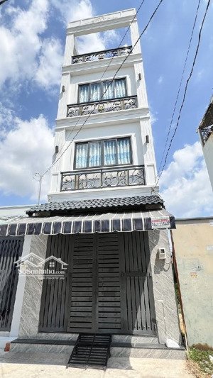 bán nhà, 4 tầng, lê đình cẩn, gần tên lửa, bình tân, ngay chợ, hẻm 6m, 4x13 giá 5,2 tỷ