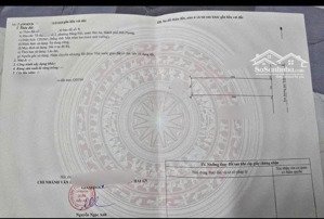 đất tdc đồng dứa hải an 120m ngang 5m 42tr/m