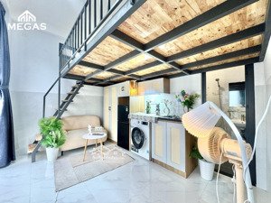 khai trương phòng ban công gác lớn mới xây full nội thất gần cầu sắt an phú đông - vườn lài