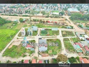 siêu đẹp 80m khu x1 nguyên khê, đông anh. ngay cạnh kênh đào đường ql3. lh: 