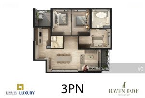 bán 3 ngủ, 100m2 sử dụng - chung cư haven park ecopark ,căn góc view thoáng - 7 tỷ