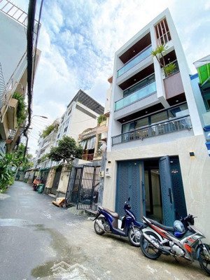 nhà 2 tấm mới xây, hẻm xe hơi 4m, nhà chính chủ tôn thất thuyết q4 - (4x10,7) giá 1tỷ9 sổ hồng diện