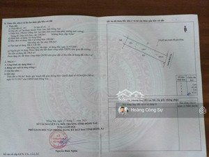 bán đất mặt tiền đường bình lục- long phú, phường tân triều; sổ hồng riêng 298m2 giá 2.8 tỷ