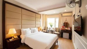 bán ks mặt phố quan thánh 2 mặt phố vỉa hè 40m mặt tiền bên 3 vận hành 1.6 tỷ/tháng 469m2 9t 235 tỷ