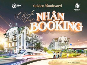 shophouse mặt tiền đại lộ lê lợi tp mới bình dương - tphcm - golden boulevard 125m2 - 3,4 tầng