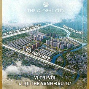 bán đất kdc minh tuấn đối diện the global city đường đỗ xuân hợp, quận 2.