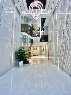 siêu phẩm 5 tầng phan huy ích, tân bình, 59m2, hẻm 6m thông, full nội thất, chỉ 9.99 tỷ