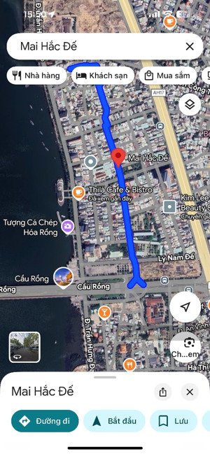 bán lô góc đẹp 118m2 (7,9x20)- góc 2 mặt tiền đường 10m5 mai hắc đế ngay cầu rồng, dự án the legend