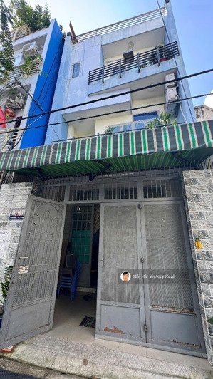 bán nhà hẻm 405 trường chinh - thông hẻm 62 trương công định, tb _ dt: 5.35 x 14.8m nhà đẹp 3 tầng