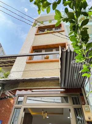 bán nhà mới phan văn trị - 4 tầng - full nội thất - chỉ 6ty380