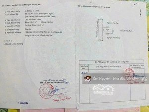 bán lô đất mặt đường nhựa tại thể nhân - hoà nghĩa - dương kinh