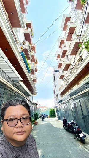 bán nhà 5 tầng, thang máy, 55m2, hẻm xe hơi 5m, khu phân lô cao tầng, ngay nguyễn oanh p.6, gò vấp