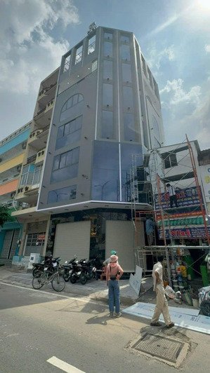 bán nhà góc 2 mặt tiền calmette - 7.55 x 8.48m - 7 tầng - hđt: 99tr - giá bán 41.9 tỷ tl