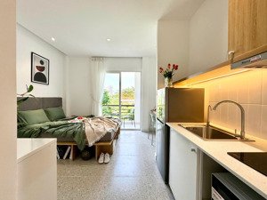 **studio xinh xắn full nội thất ngay ga metro thảo điền chỉ 9tr/tháng**