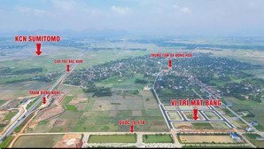 lô đất view công viên, gần ngay khu công nghiệp sumitomo 650ha