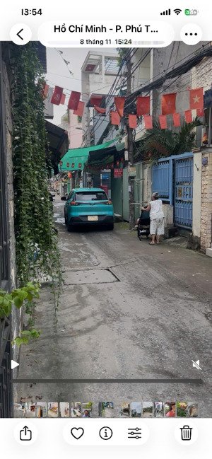 nhà 4 tầng gần chợ phú thuận - q7. hẻm xe hơi