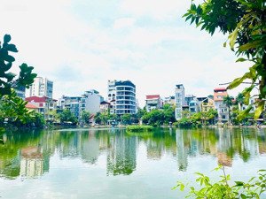 30 tỷ - 100m2 phùng chí kiên, cầu giấy - nhà mặt hồ - phân lô - ô tô vào nhà