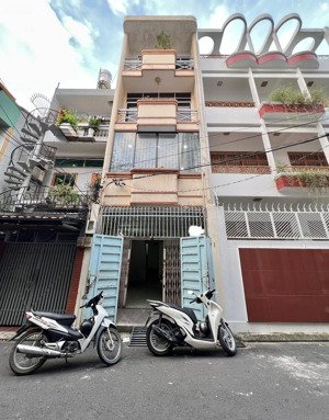 bán nhà trần huy liệu phú nhuận, 66m2(4x16.5), 4 tầng, hẻm nhựa 8m thông