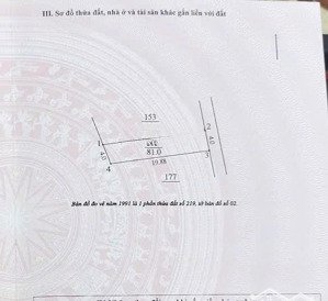 bán đất 81m² phúc lợi ngõ 3m, cách 10m ra mặt phố lô đẹp, vuông, vị trí đắc địa giá chỉ 10 tỷ