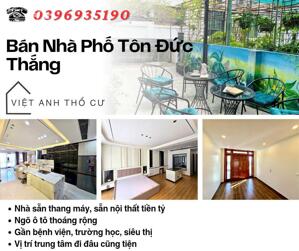 Bán nhà Phố Tôn Đức Thắng, 41m2, Gần Mặt Phố, Ba Gác Đỗ Cửa, Giá: 13.75 Tỷ, Lh: 0396935190.