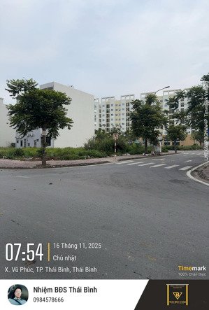 bán lô góc sổ đỏ trục đường kinh doanh khu đô thị vũ phúc thái bình !