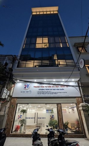 tòa vp mặt phố hoàng văn thái - dòng tiền khủng 2 tỷ/ năm - sổ gần 150m2 - xây 9 tầng - giá rẻ số 1