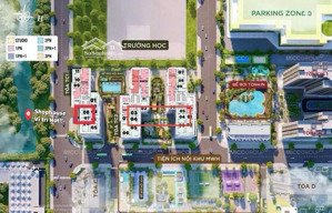 cho thuê shophouse mặt sảnh tại vinhomes smart city, 800 nghìn / m2, 56 m2, cực hot!